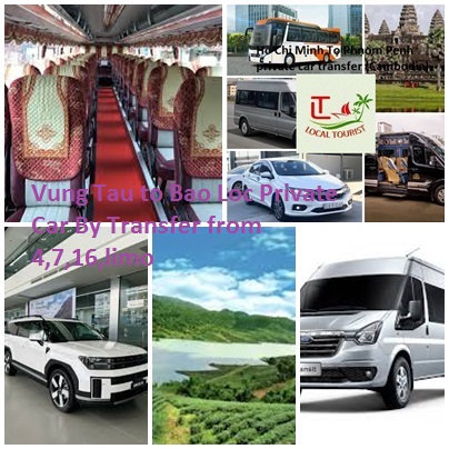 Vung Tau To Bao Loc Private Car By Transfer From 4,7,16,limo