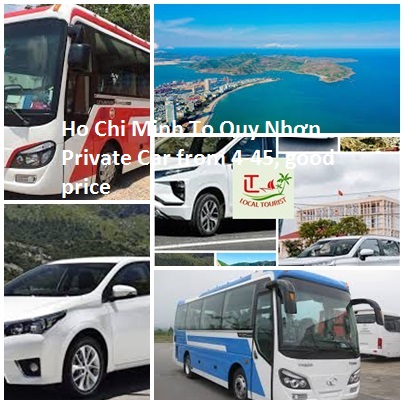 Ho Chi Minh To Quy Nhơn Private Car From 4 45, Good Price