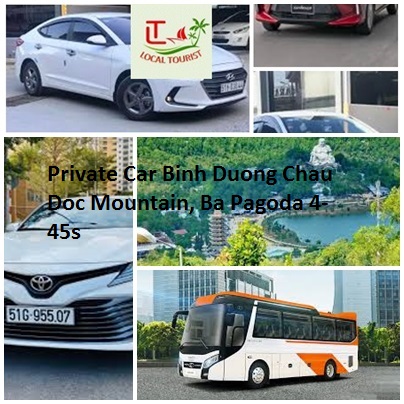 Private Car Binh Duong Chau Doc Mountain, Ba Pagoda 4 45s