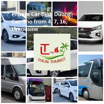 Private Car Binh Duong Can Tho From 4, 7, 16, Limousine