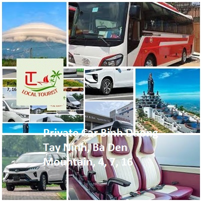 Private Car Binh Duong Tay Ninh, Ba Den Mountain, 4, 7, 16