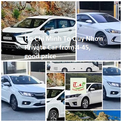 Ho Chi Minh To Quy Nhơn Private Car From 4 45, Good Price