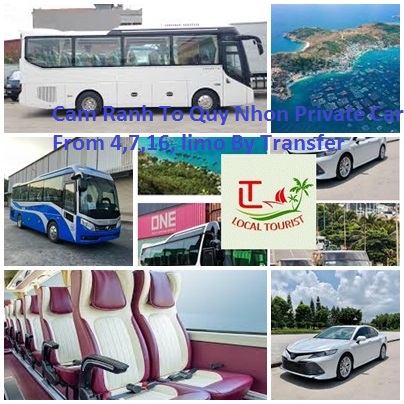 Cam Ranh To Quy Nhon Private Car From 4,7,16, Limo By Transfer