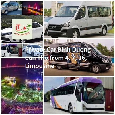 Private Car Binh Duong Can Tho from 4, 7, 16, Limousine Private Car Binh Duong Can Tho From 4, 7, 16, Limousine