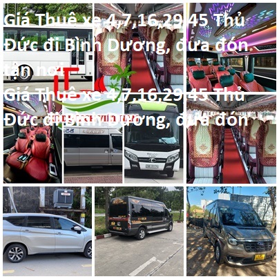 Car Rental Thu Duc Binh Duong
