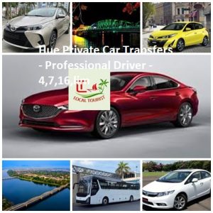 Hue Private Car Transfers Professional Driver 4,7,16,lim