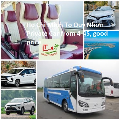 Ho Chi Minh To Quy Nhơn Private Car From 4 45, Good Price