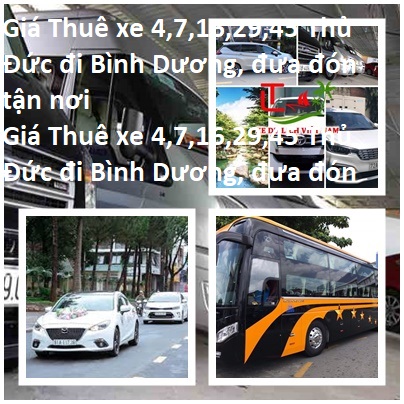 Car Rental Thu Duc Binh Duong