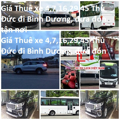 Car Rental Thu Duc Binh Duong