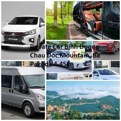 Private Car Binh Duong Chau Doc Mountain, Ba Pagoda 4 45s