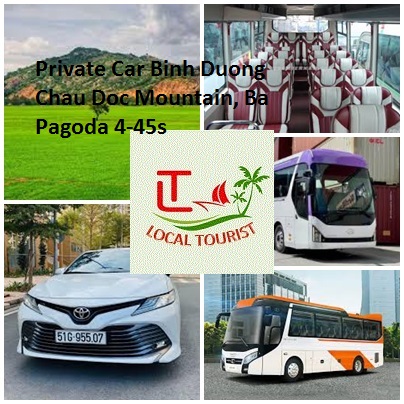 Private Car Binh Duong Chau Doc Mountain, Ba Pagoda 4 45s