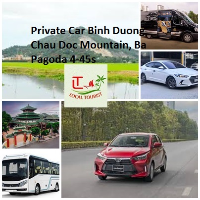 Private Car Binh Duong Chau Doc Mountain, Ba Pagoda 4 45s