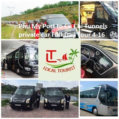 Phu My Port to Cu Chi Tunnels private car Full-Day Tour 4-16 Phu My Port To Cu Chi Tunnels Private Car Full Day Tour 4 16