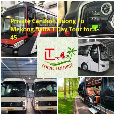 Private Car Binh Duong To Mekong Delta 1 Day Tour for 4-45 Private Car Binh Duong To Mekong Delta 1 Day Tour For 4 45