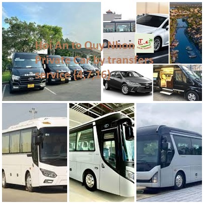 Hoi An To Quy Nhon Private Car By Transfers Service {4,7,16)