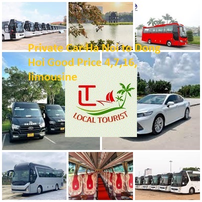 Private Car Ha Noi To Dong Hoi Good Price 4,7,16, Limousine