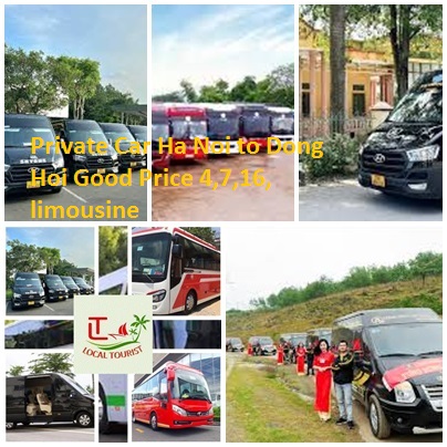 Private Car Ha Noi To Dong Hoi Good Price 4,7,16, Limousine