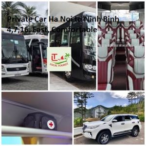 Private Car Ha Noi To Ninh Binh 4,7,16. Fast, Comfortable