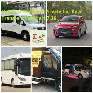 Hanoi To Hung Yen Private Car By A Transfers Vehicle 4,7,16