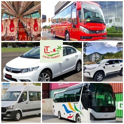 Private Car Ha Noi To Ha Giang Once Way From 4,7,16,limo