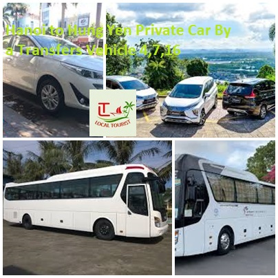 Hanoi To Hung Yen Private Car By A Transfers Vehicle 4,7,16