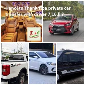 Hanoi To Thanh Hoa Private Car Transfer With Driver 7,16,lim