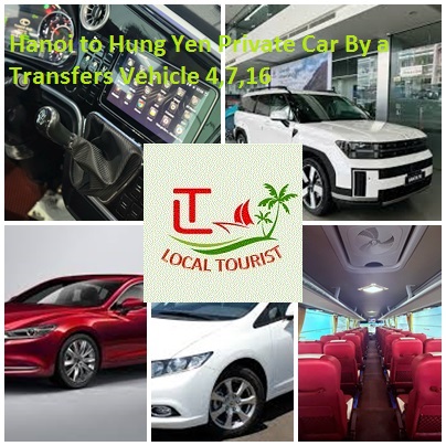 Hanoi To Hung Yen Private Car By A Transfers Vehicle 4,7,16