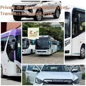 Private Car Ha Long Bay Services, Transfers Ha Long 4,7,16
