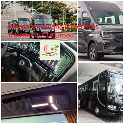 Private Car Quang Tri Services Transfer 4,7,16,limou