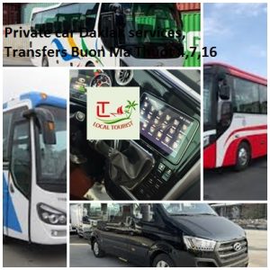 Private Car Daklak Services, Transfers Buon Ma Thuot 4,7,16