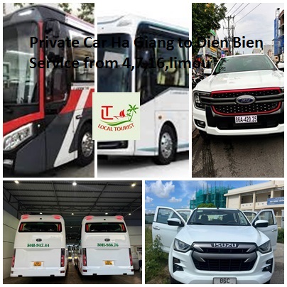 Private Car Ha Giang To Dien Bien Service From 4,7,16,limou