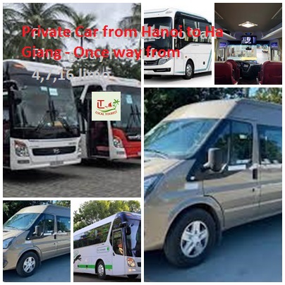 Private Car From Hanoi To Ha Giang Once Way From 4,7,16,limo