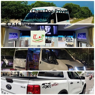My Tho To Chau Doc Private Car By Transfer From 4,7,16,limou