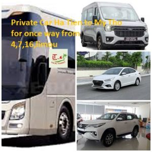 Private Car Ha Tien To My Tho For Once Way From 4,7,16,limou