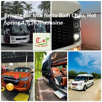 Private car Mui Ne to Binh Chau, Hot Spring 4,7,16,limousine Private Car Mui Ne To Binh Chau, Hot Spring 4,7,16,limousine