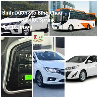 Binh Duong To Binh Chau Private Car Hot Spring 4,7,16,limou