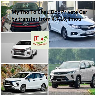 My Tho To Chau Doc Private Car By Transfer From 4,7,16,limou