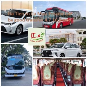 Ha Tien To Ca Mau Private Car By Good Transfer 4,7,16,limou