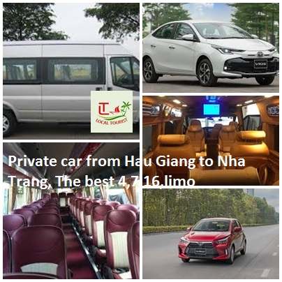 Private Car From Hau Giang To Nha Trang, The Best 4,7,16,limo