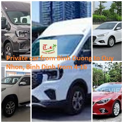 Private Car From Binh Duong To Quy Nhon, Binh Dinh From 4 16