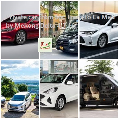 Private Car From Soc Trang To Ca Mau By Mekong Delta 4,7,16