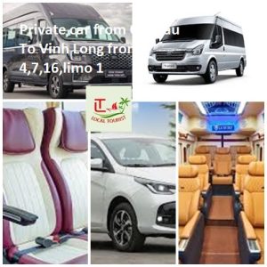 Private Car From Ca Mau To Vinh Long From 4,7,16,limo 1 Way