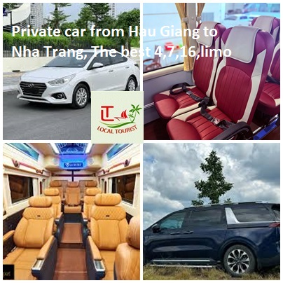 Private Car From Hau Giang To Nha Trang, The Best 4,7,16,limo