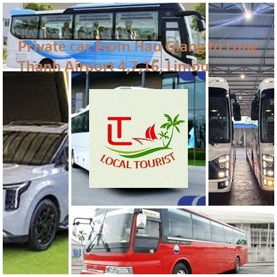 Private car From Hau Giang to Long Thanh Airport 4,7,16, Limou Private Car From Hau Giang To Long Thanh Airport 4,7,16, Limou
