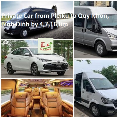 Private Car From Pleiku To Quy Nhon, Binh Dinh By 4,7,16,lim