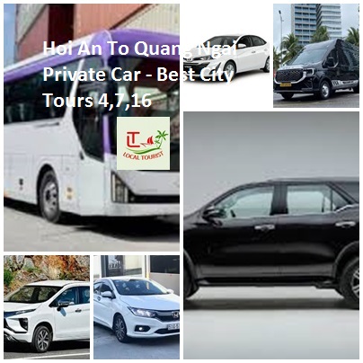 Hoi An To Quang Ngai Private Car Best City Tours 4,7,16
