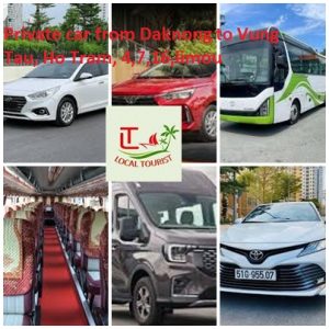 Private Car From Daknong To Vung Tau, Ho Tram, 4,7,16,limou