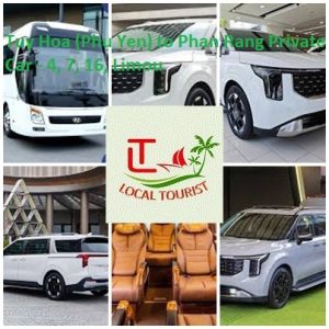 Tuy Hoa (phu Yen) To Phan Rang Private Car 4, 7, 16, Limou