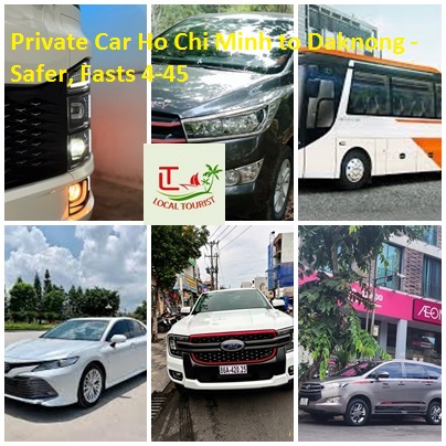Private Car Ho Chi Minh To Daknong Safer, Fasts 4 45