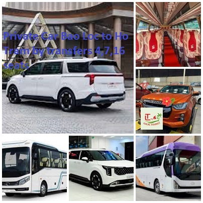 Private Car Bao Loc to Ho Tram